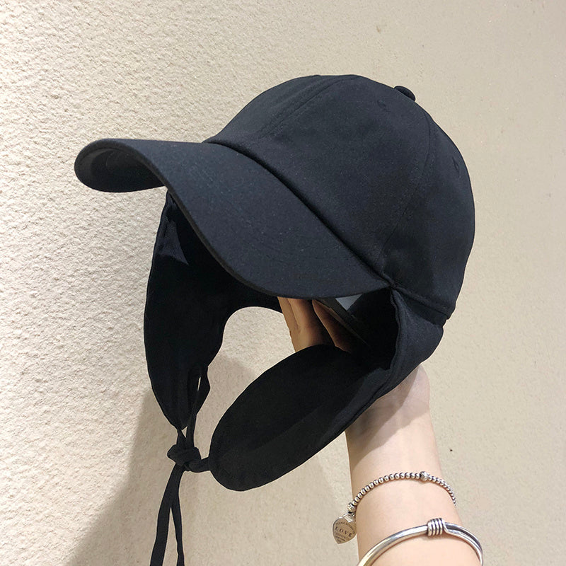 Ear Protection Cotton Sunshade Duck Tongue Cap Children