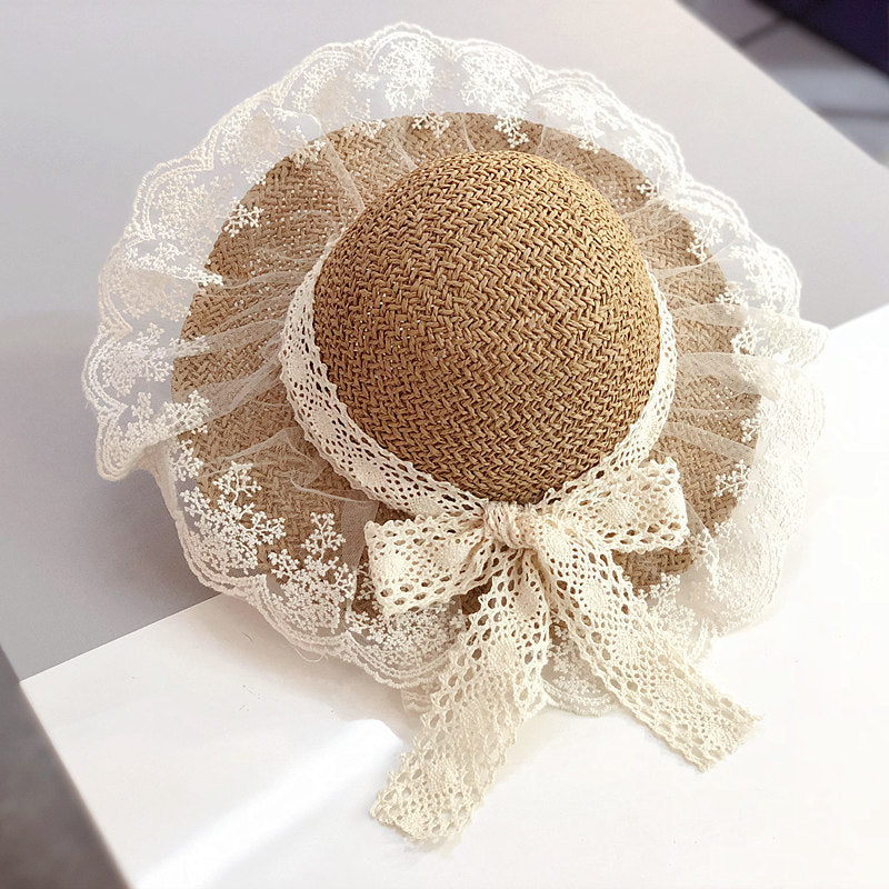 Fashionable Girls' Summer Thin Breathable Hat