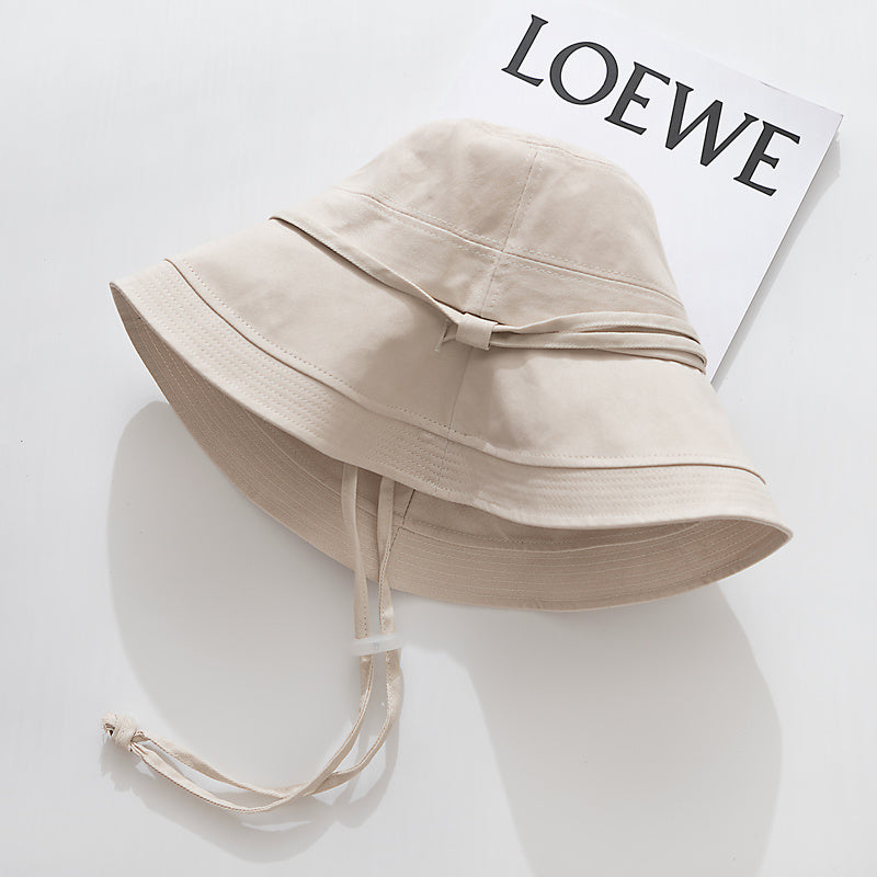 Women's Face Covering Small Big Brim Sun Hat
