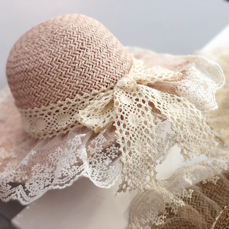 Fashionable Girls' Summer Thin Breathable Hat