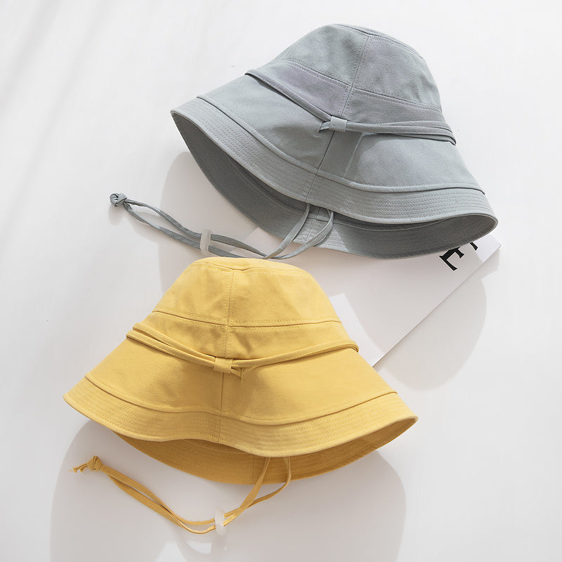Women's Face Covering Small Big Brim Sun Hat