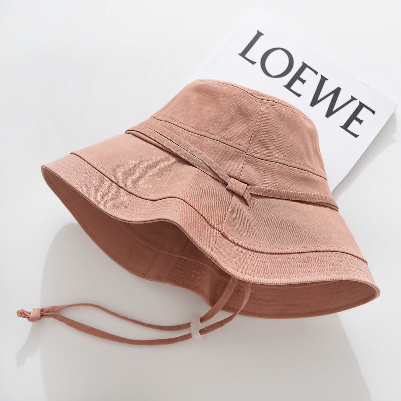 Women's Face Covering Small Big Brim Sun Hat