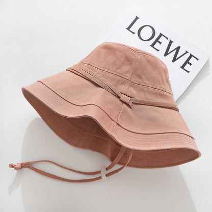 Women's Face Covering Small Big Brim Sun Hat