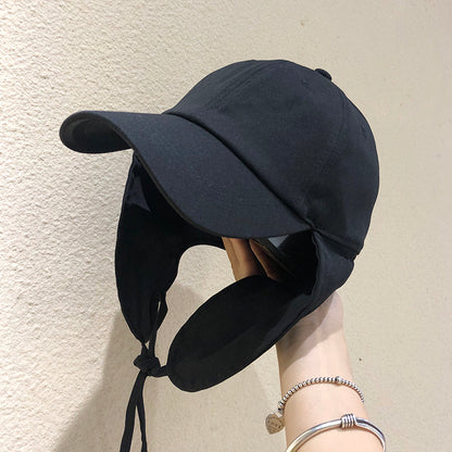Ear Protection Cotton Sunshade Duck Tongue Cap Children