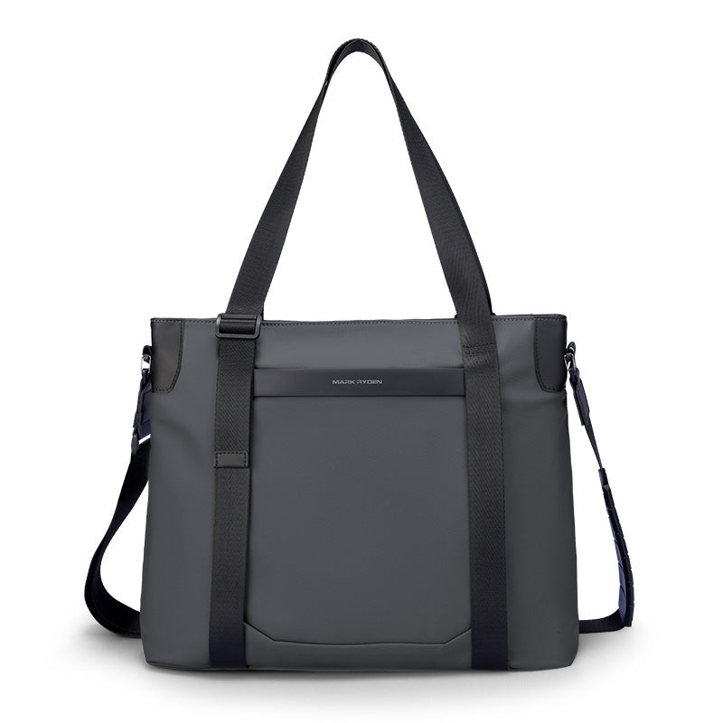 Men's Large Capacity Layered Shoulder Messenger Bag