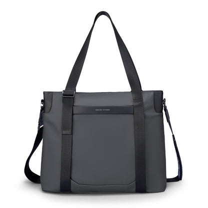 Men's Large Capacity Layered Shoulder Messenger Bag
