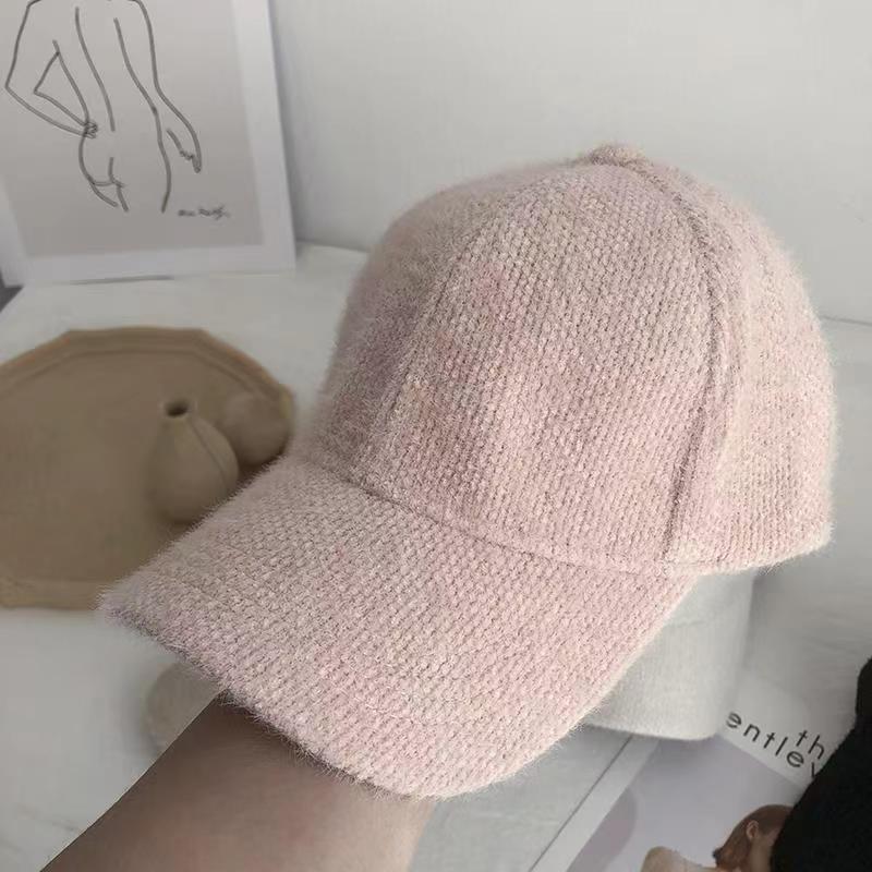 Baseball Warm Peaked Cap Thickened