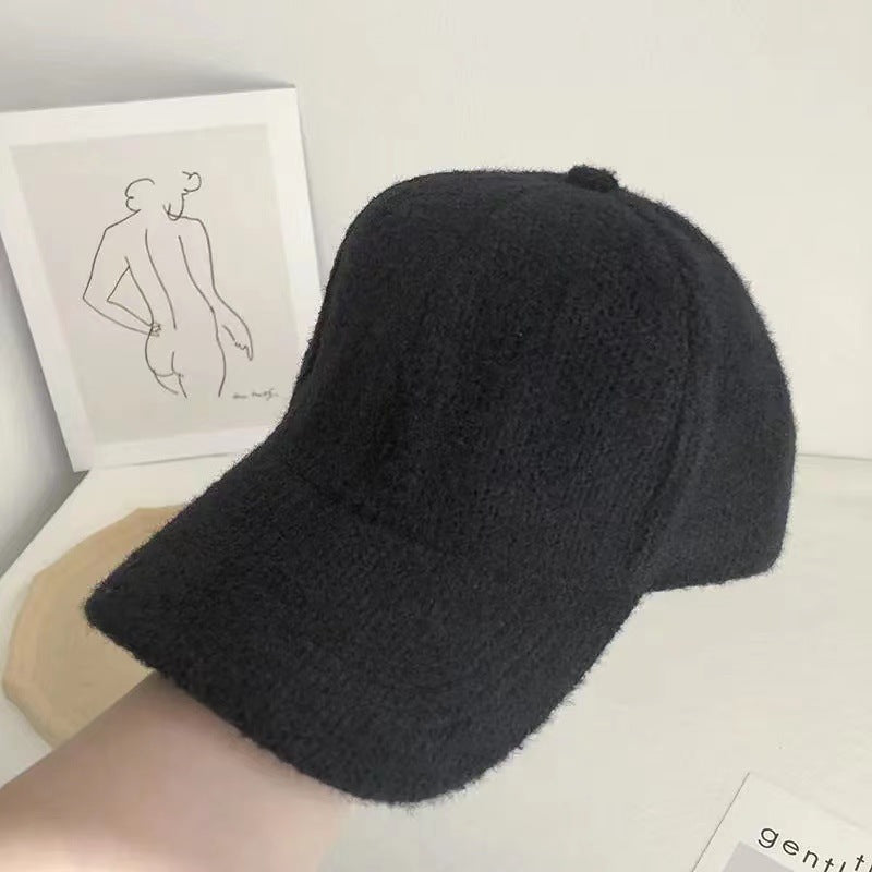 Baseball Warm Peaked Cap Thickened