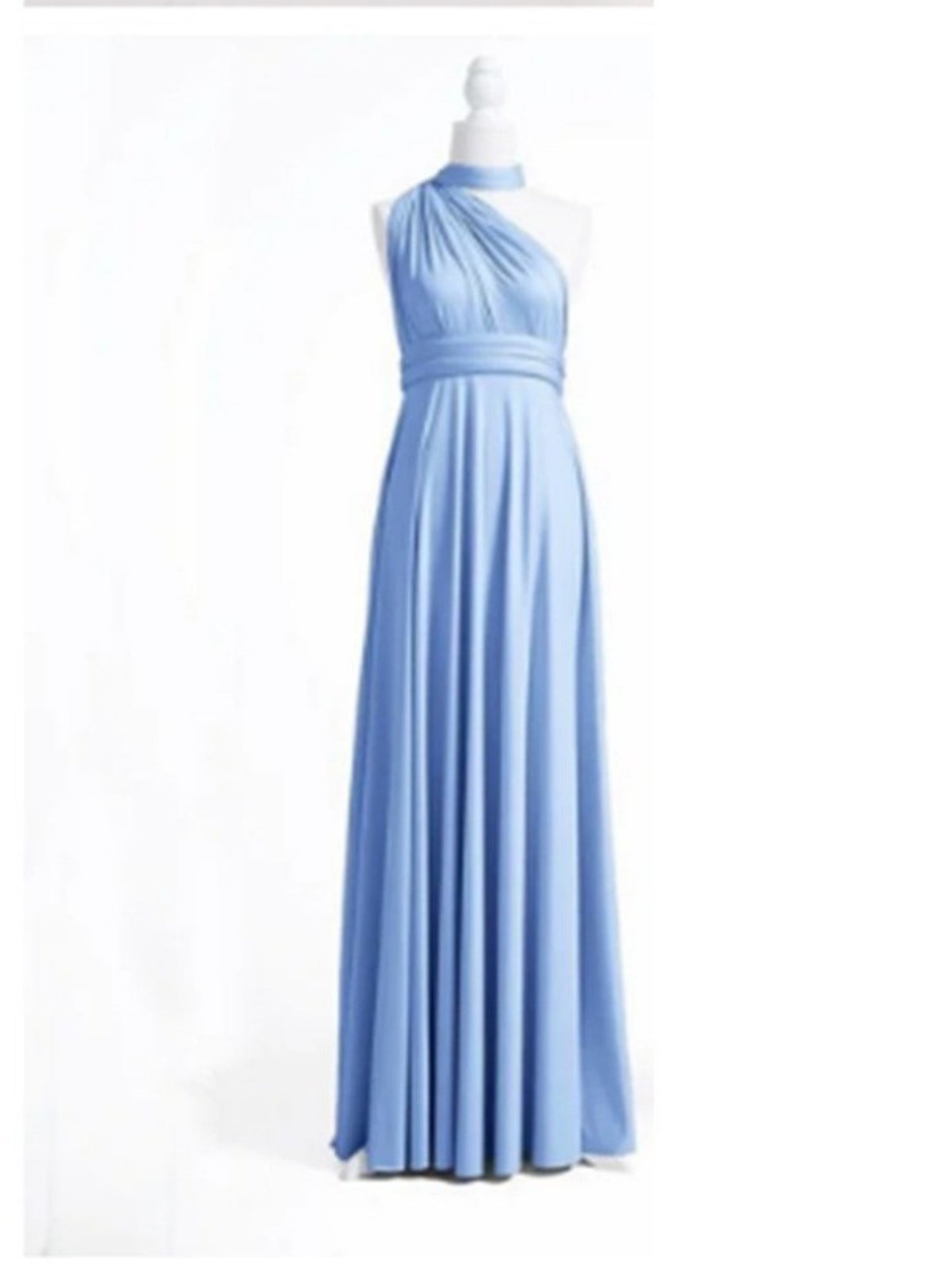 Cross Exposed Back Bandage Dress Long For Women