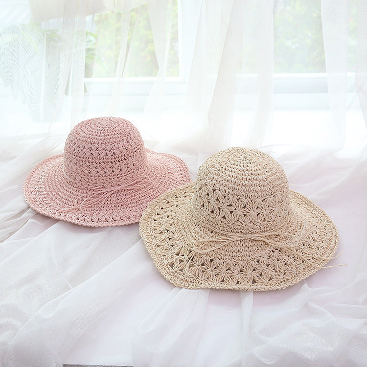 Women's Summer Hollow Crochet Straw Hat