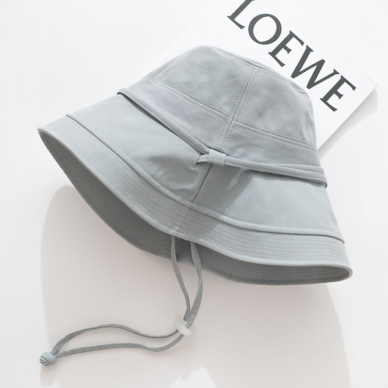Women's Face Covering Small Big Brim Sun Hat