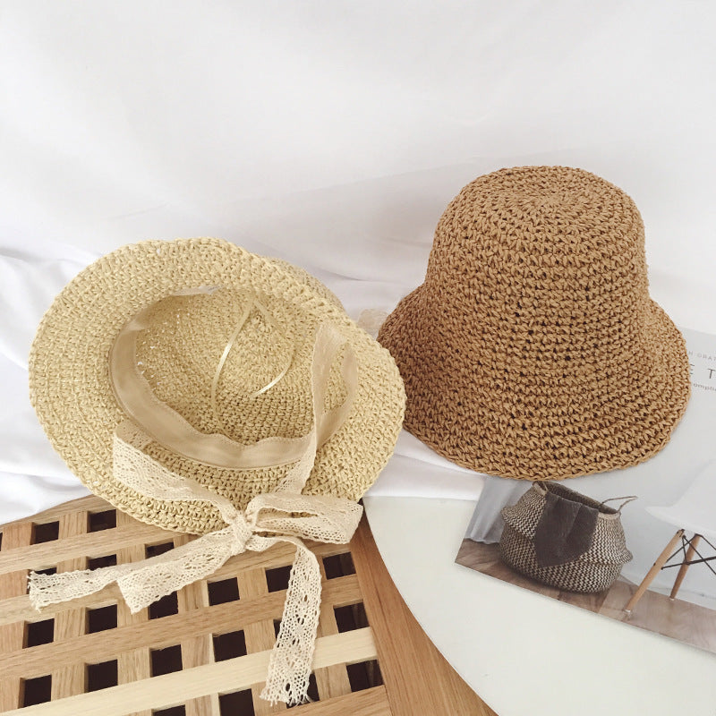 Visor sun hat lace lace hat