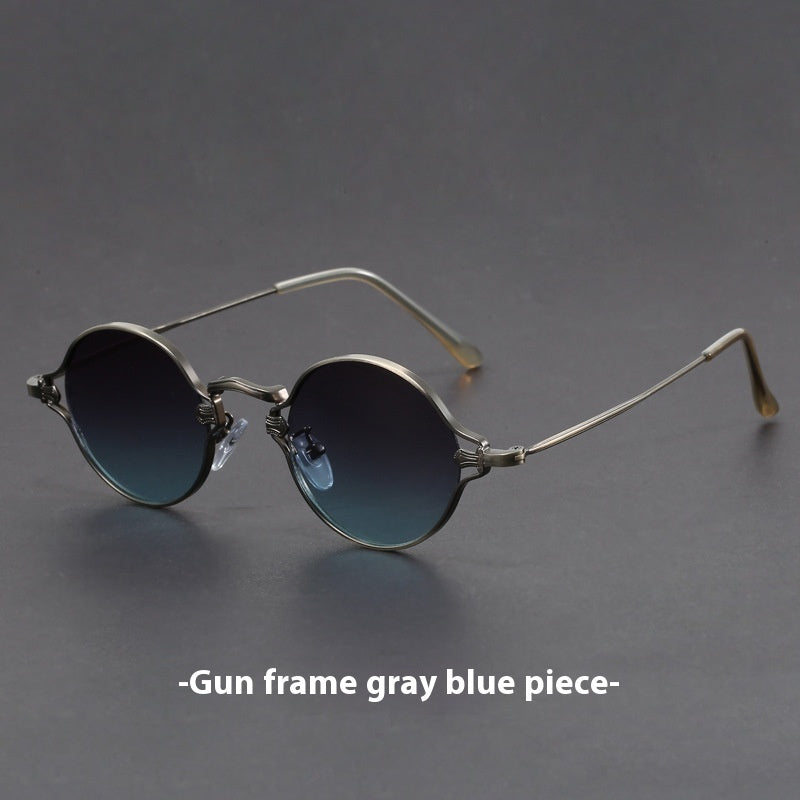 Retro Sunglasses For Round Face American Style