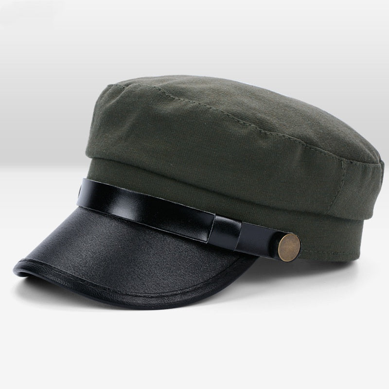 Women's British Retro Navy Sun Hat