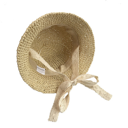 Visor sun hat lace lace hat