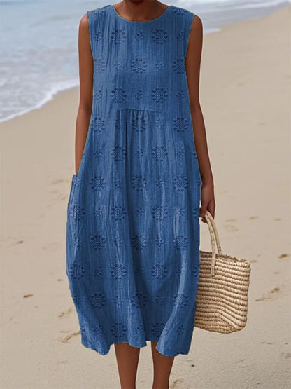 Women's Fashionable Loose All-match 3D Printing Dress
