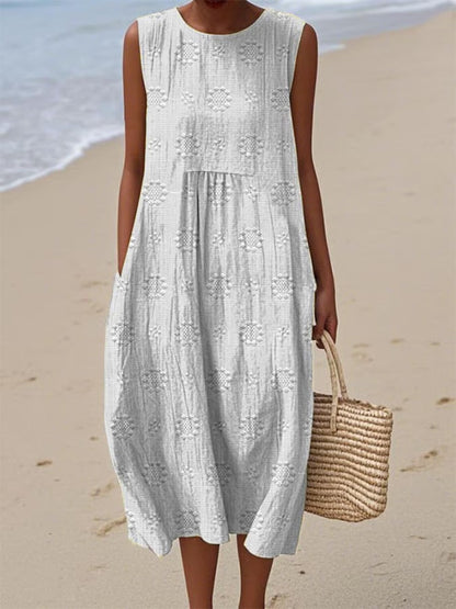 Women's Fashionable Loose All-match 3D Printing Dress