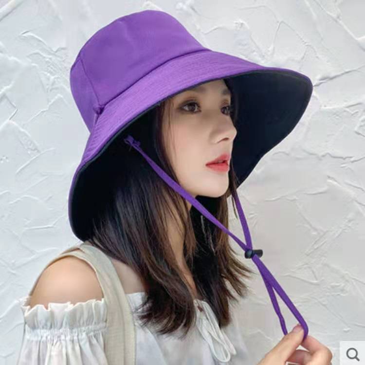 Reversible Comfortable Breathable Big Brim Sun Hat