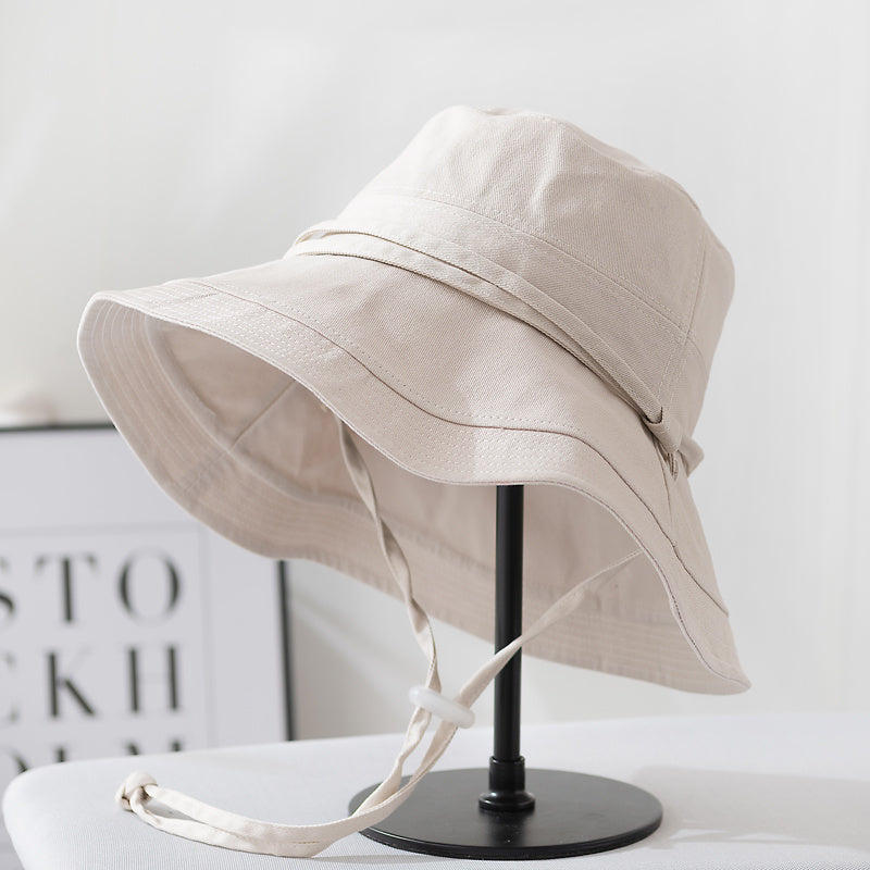Women's Face Covering Small Big Brim Sun Hat