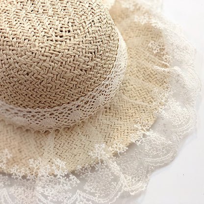 Fashionable Girls' Summer Thin Breathable Hat