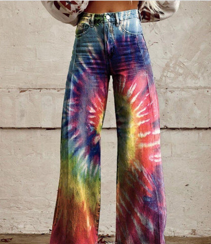 Hot Selling Plus Size Women's Casual Pants Thin Imitation Jeans