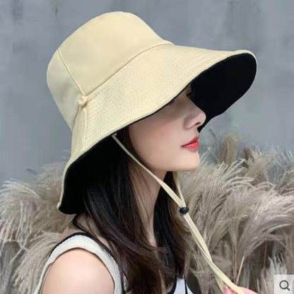 Reversible Comfortable Breathable Big Brim Sun Hat