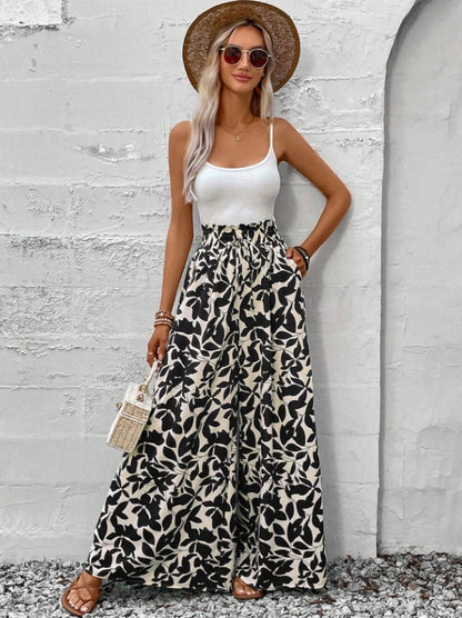 Summer Romantic Women's Wide Leg Pants