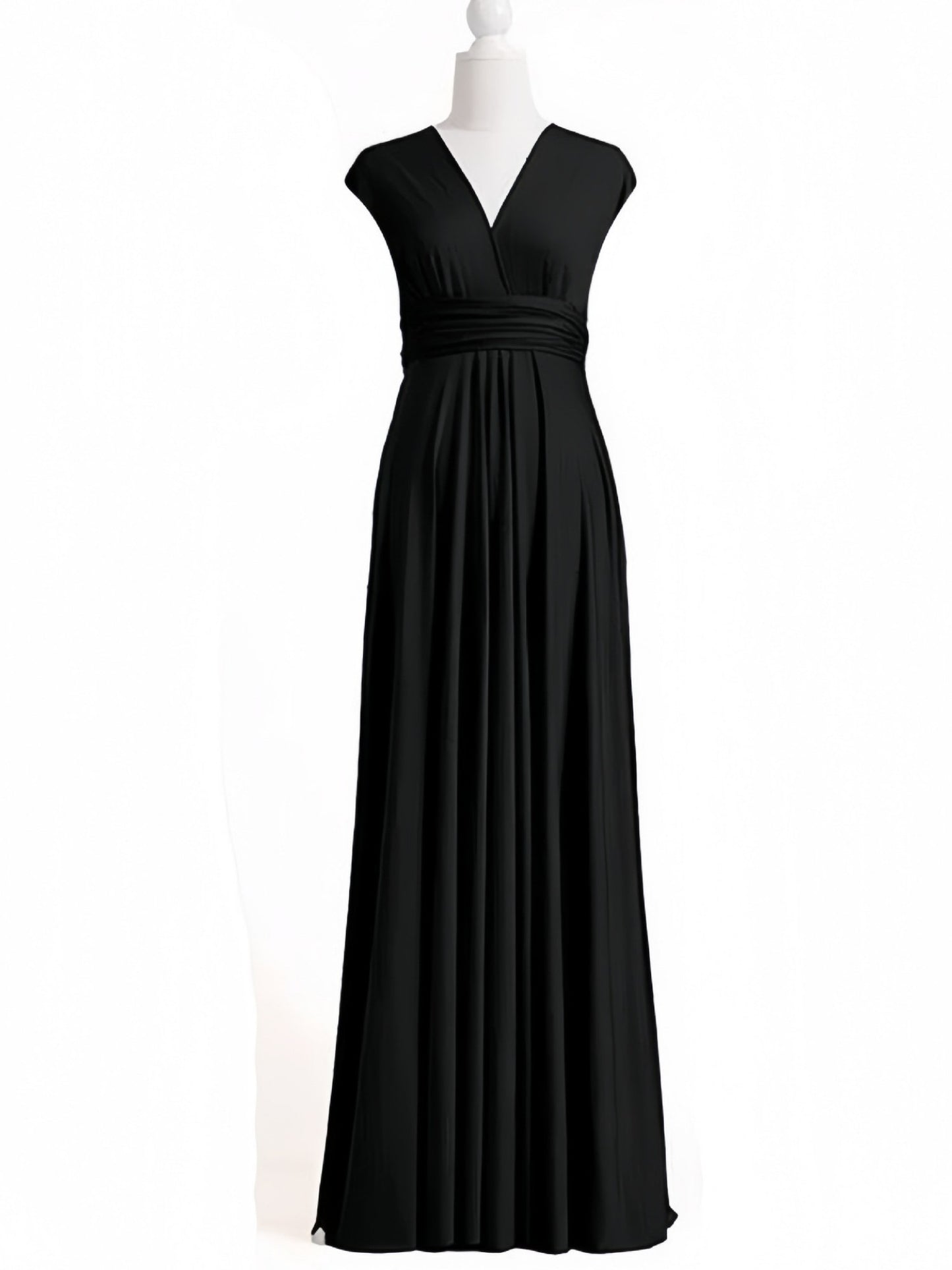 Cross Exposed Back Bandage Dress Long For Women