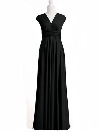 Cross Exposed Back Bandage Dress Long For Women